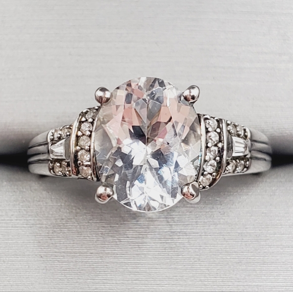 Goshenite Ring